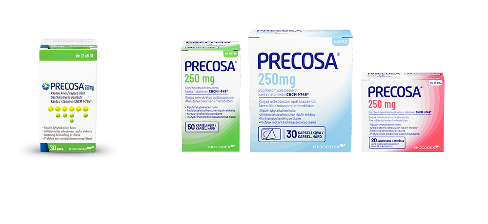 Precosa pakkaukset uudistuvat